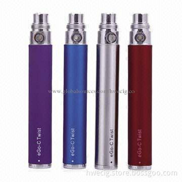 2014 Most Popular eGo-C Twist Batteries, 650, 900, 1,100, 1,500mAh Capacity